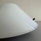 Simple opal glass wall light from the mid-century by Lamperti, 1960s, Italy.