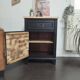 Small black vintage furniture