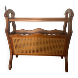 Wooden magazine rack