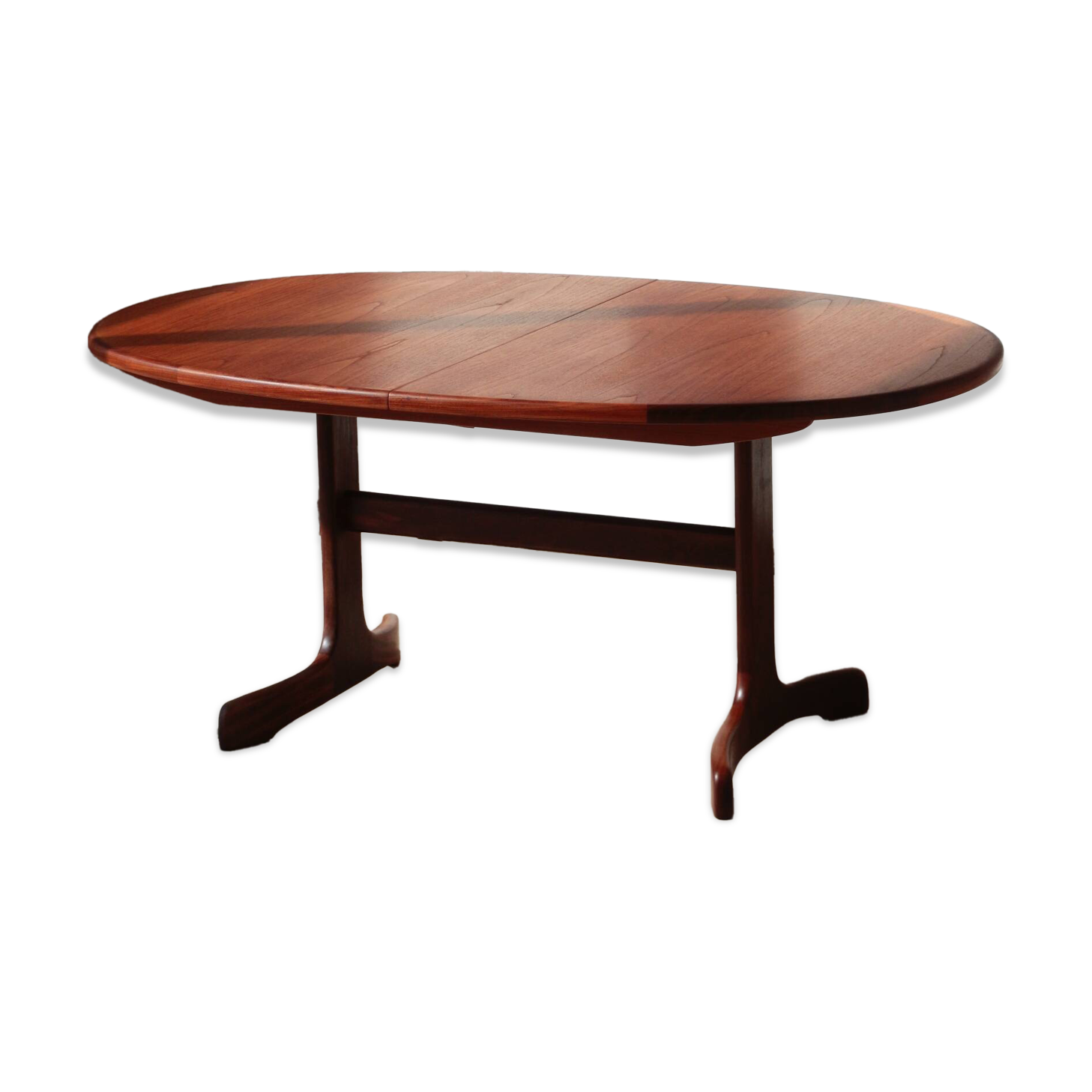 Oval teak dining table - 6 to 8 people - Fresco model - G Plan