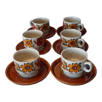 Weidmann porcelain coffee set 70s