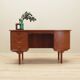 Teak desk, Danish design, 1970s, designer: H.P. Hansen, manufacturer: Rande