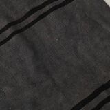 2x8 Green & Black One-of-a-Kind Vintage Kilim Runner, 67x247 Cm