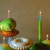 Ashtray Small Butter White