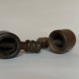 Pair of wooden nutcrackers