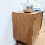 Vintage sideboard with sliding doors