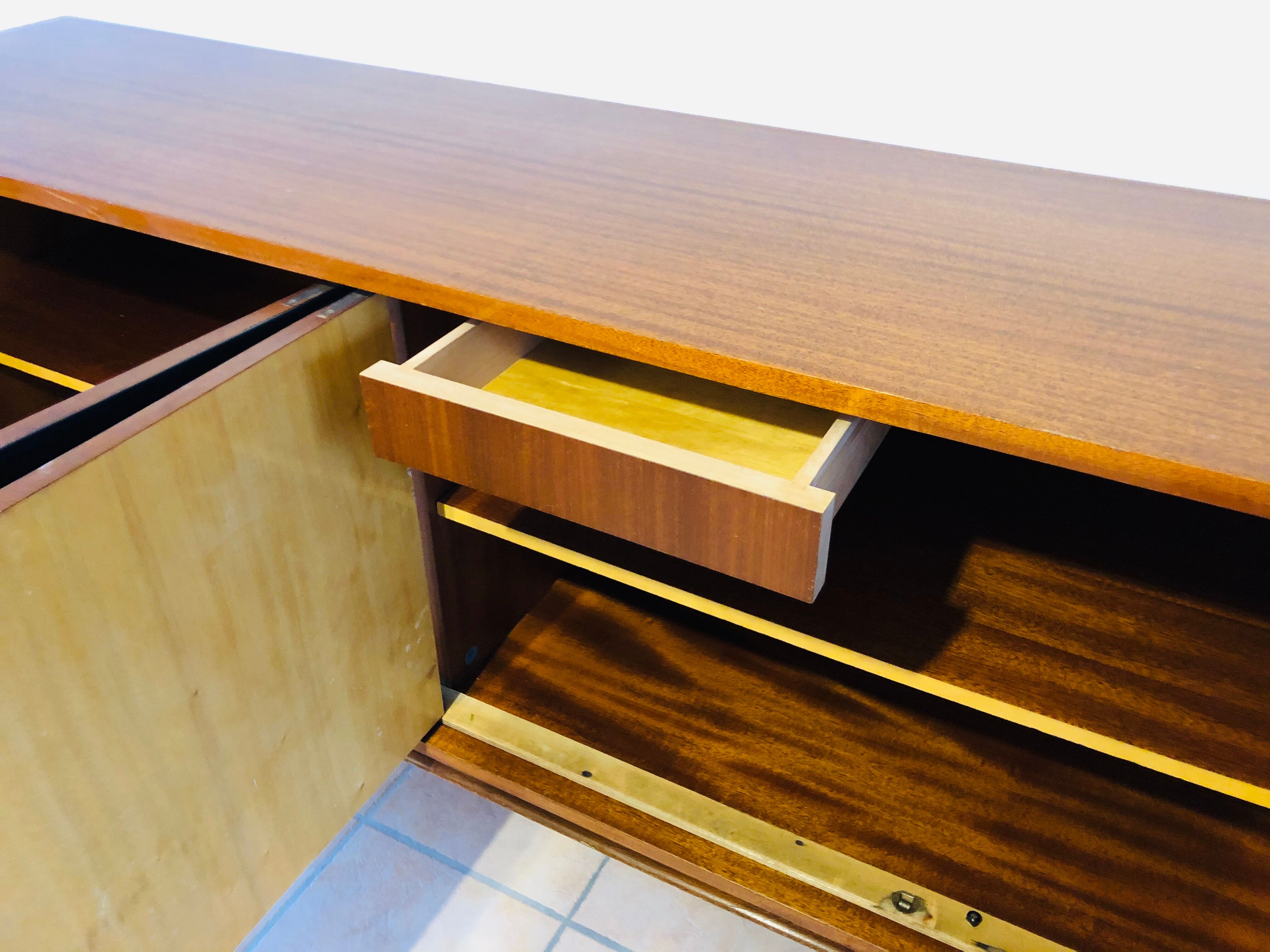 1960 vintage teak buffet