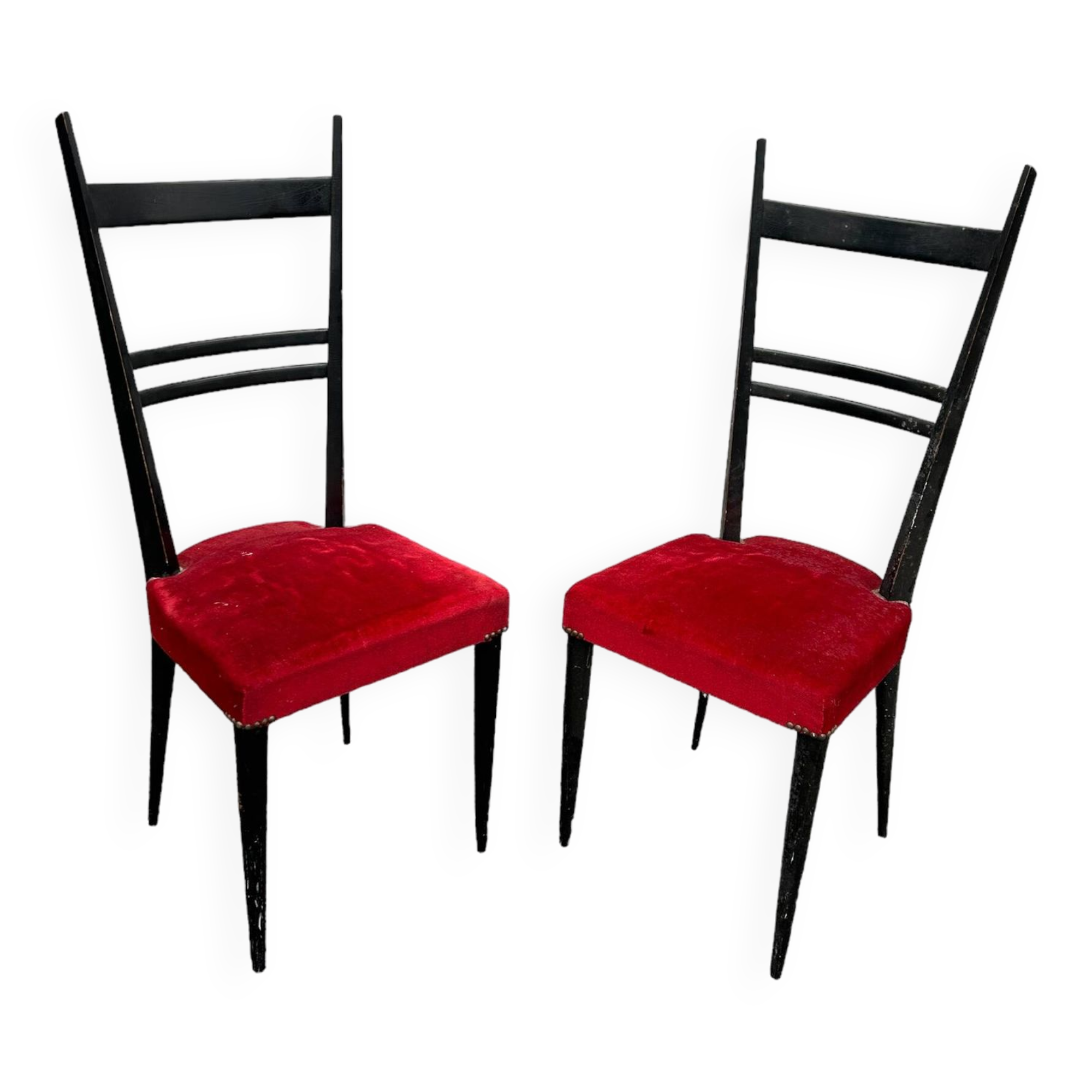 Pair of italian chairs 1950