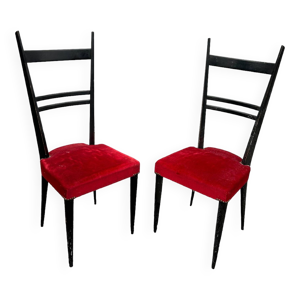 paire de chaises italiennes