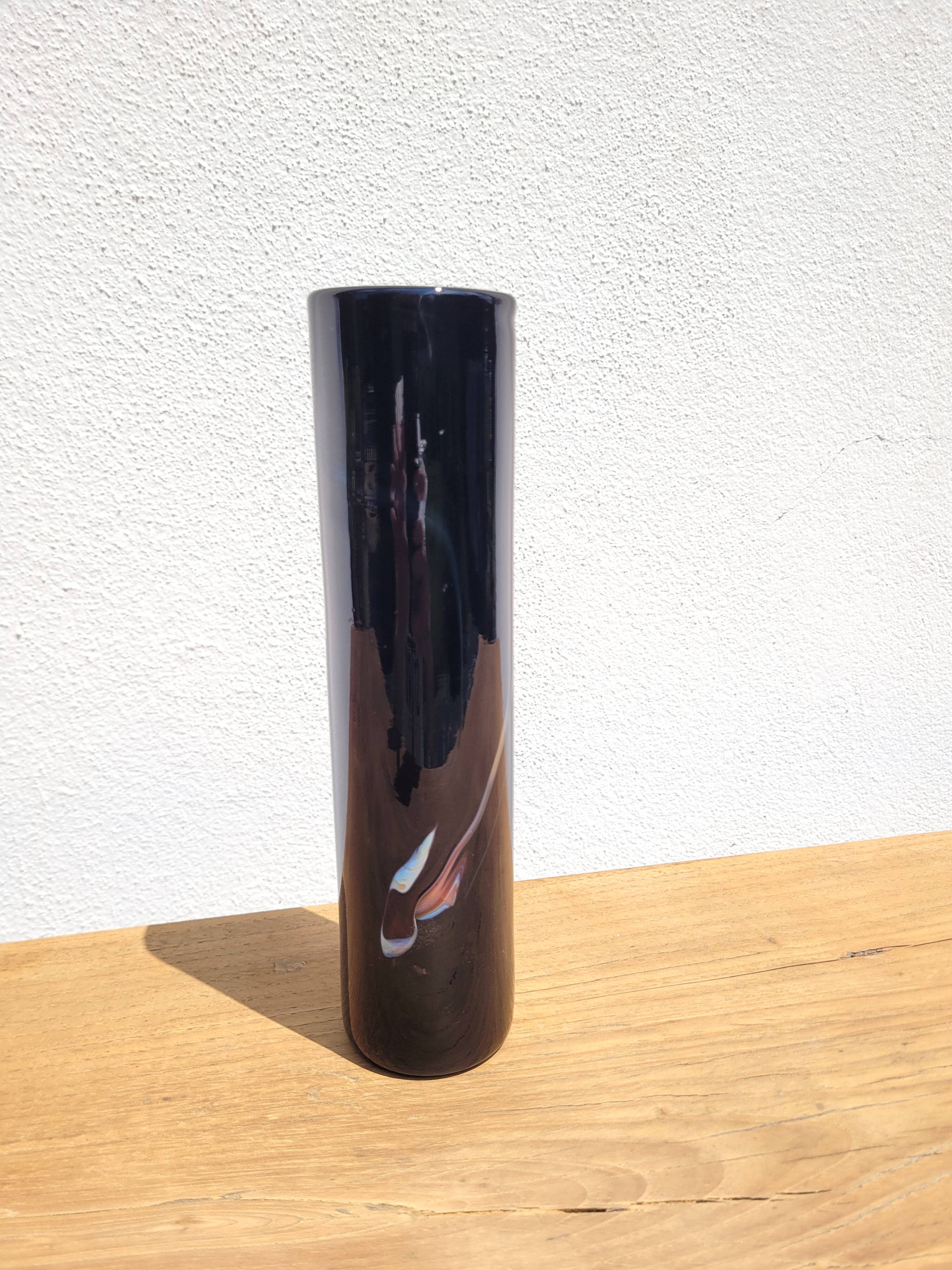 Vintage roller vase Maure Vieil 1970