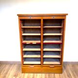 Double curtain folder