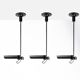 3 Ceiling lights / Wall lights Oluce – ADIM – Vico Magistretti – Chrome metal