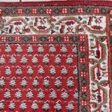 Tapis vintage fait main Seraband indien – 74 cm x 140 cm