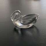 Salt shakers (salters) glass swan shape