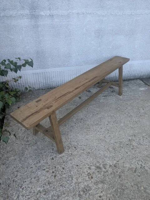 Oak bench