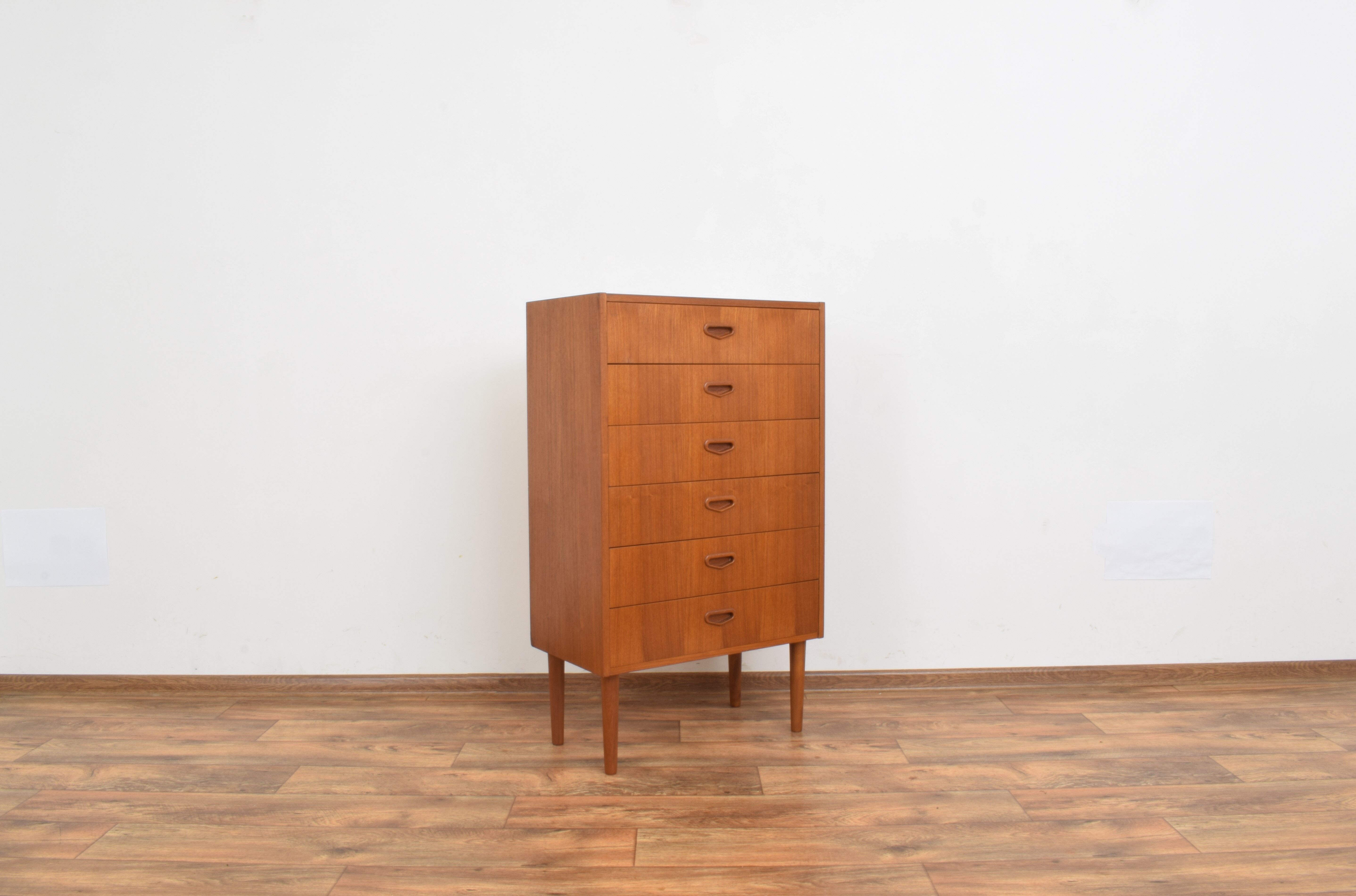 Mid-century swedish teak chest of drawers, 1960s.