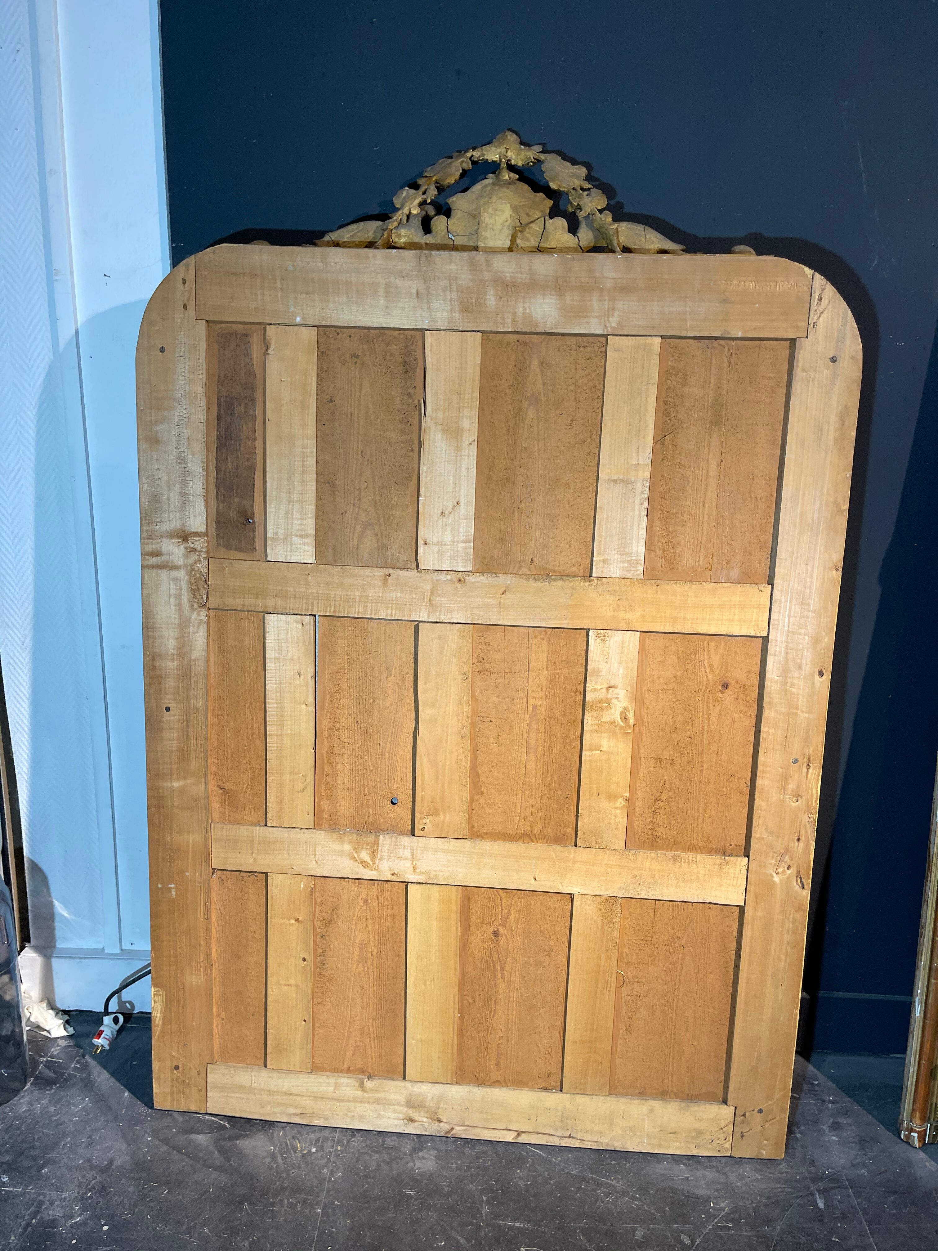 Ancient mirror 177x117 cm from Napoleon III era very good condition