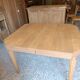 Renovated Art Deco table with 3 extensions.