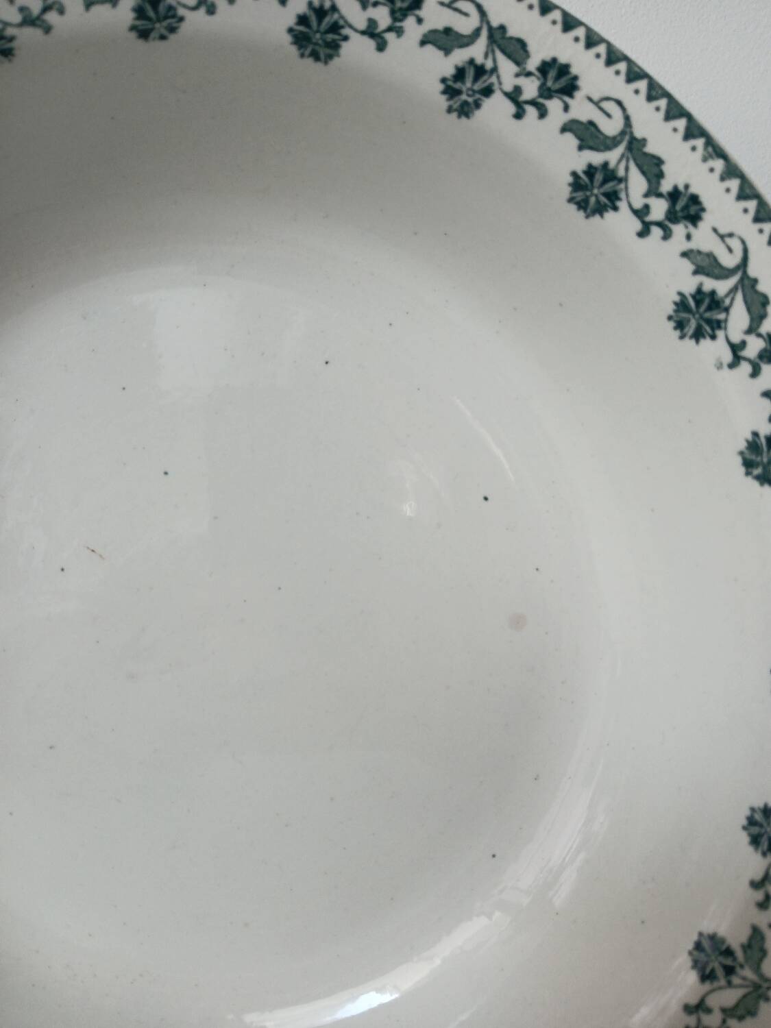 Round dish Moulin des Loups, Georgette model