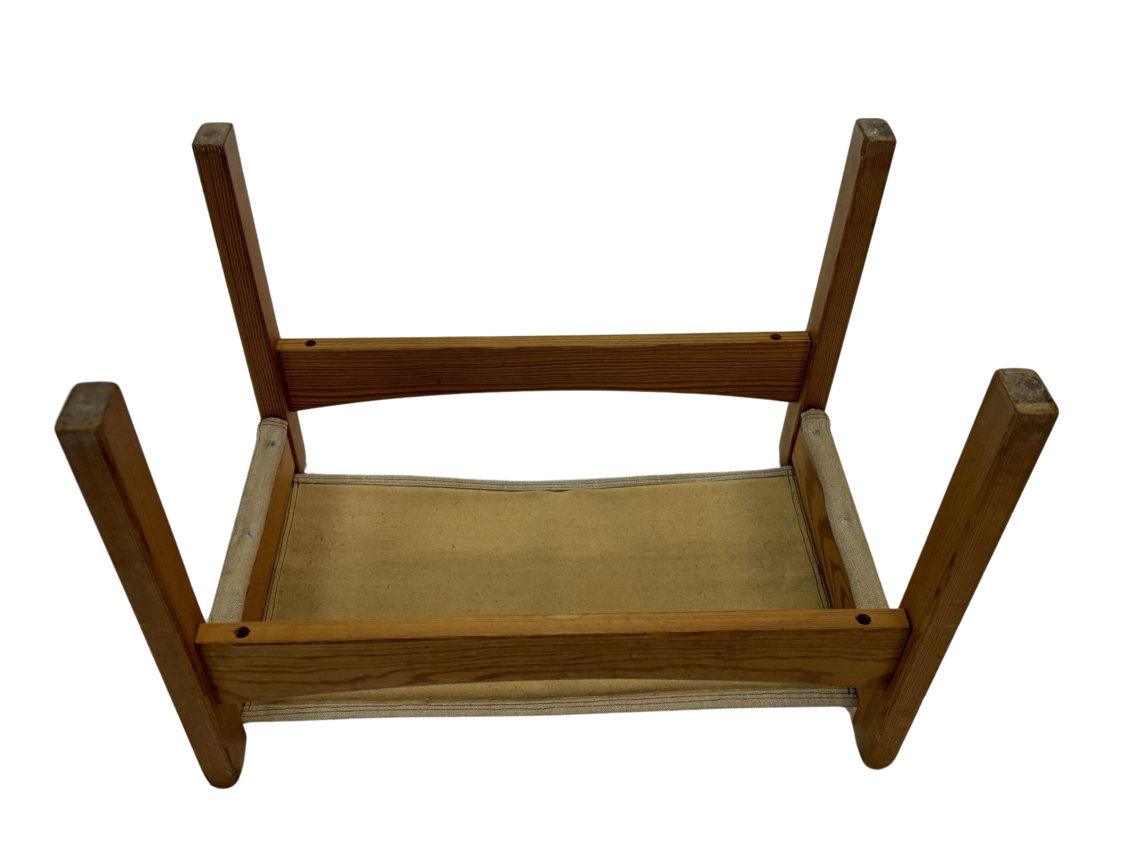 Vintage Ottoman style Safari Sørlie Möbler - Rolf Rastad & Adolf Relling