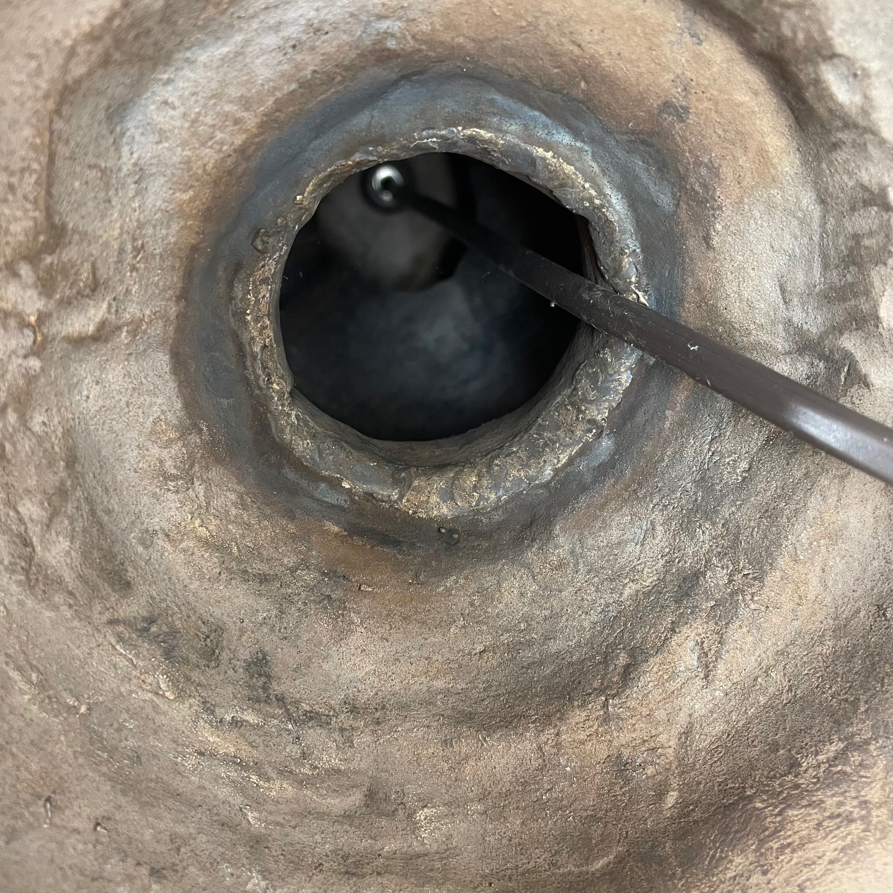 Original Auböck Style Hollywood Regency Bronze Table Light, Austria, 1960s