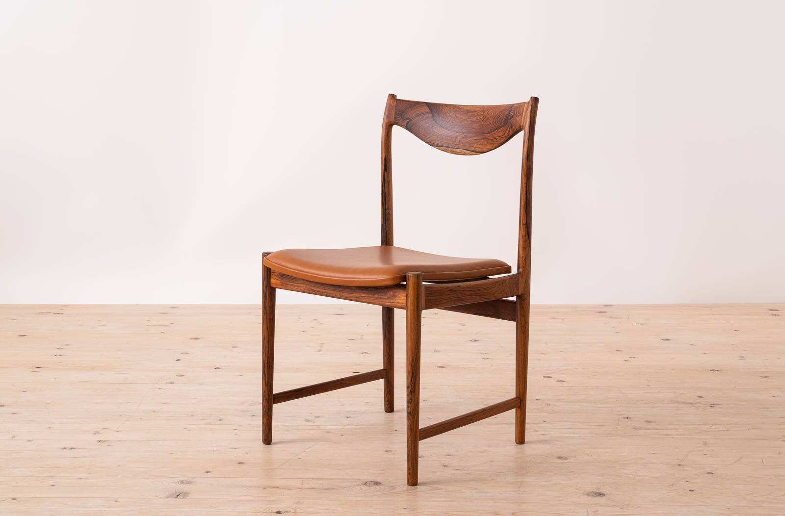 Torbjørn Afdal Darby Dining Set with Six Chairs & Extendable Table, 1960s