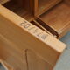 Bahut buffet dressoir Regain orme 1970 vintage