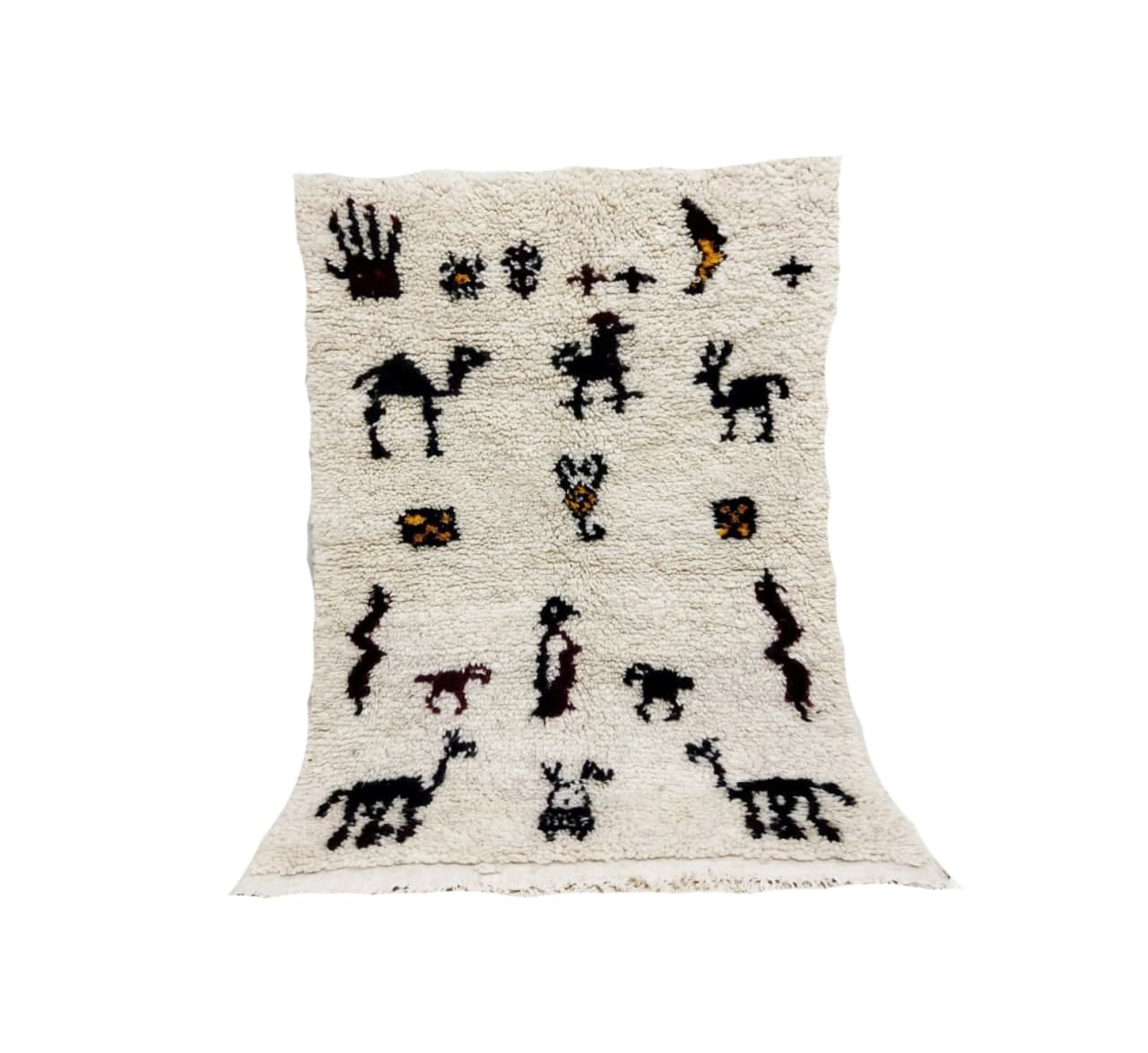Tapis berbere marocain 125x82cm