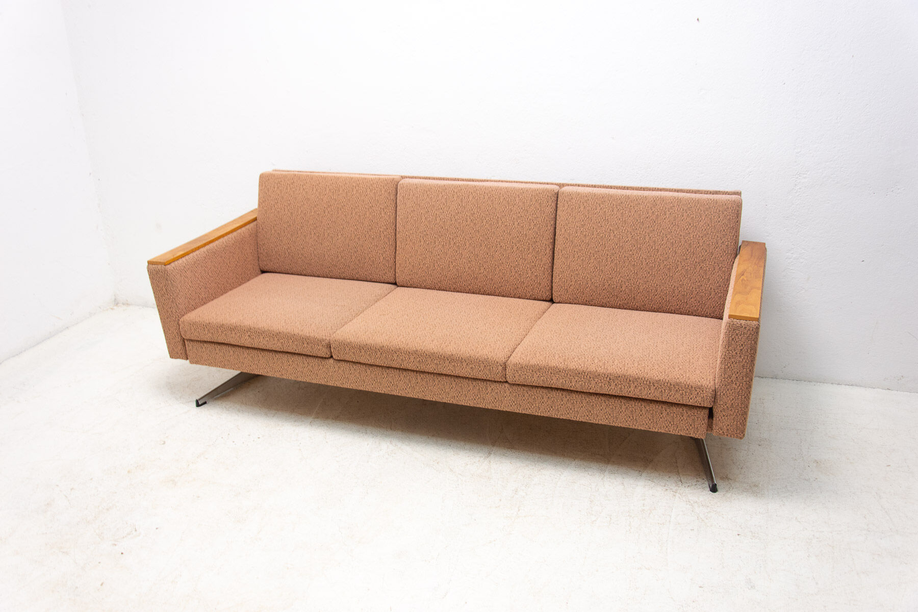 Mid century folding sofabed, 1970´s, Czechoslovakia