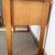 Vintage wooden office of the 50s feet 'traineau'