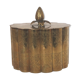 Art nouveau brass box