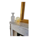 Carafe in chiseled glass