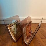 70s magazine rack in altuglass