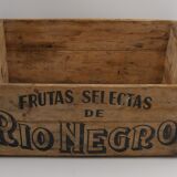 Vintage fruit wood box