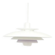 White Scandinavian Form Light lamp, 1970s