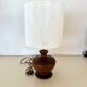 Wood and cotton lamp