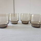 Set of 4 70s glasses