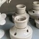 Porcelain wall light