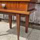 Table de chevet bois vernis années 60