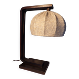 Scandinavian wooden lamp