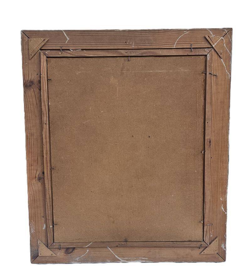 A. Greig - Oil on Isorel Panel on the Bank of a River 1951