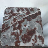 Art Deco harness in wood and marble