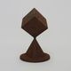 Futuristic Art Deco cast iron paperpress