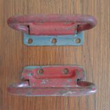 Antique trunk handles