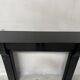 Napoleon III period fireplace with a black marble corbel. 19th century.