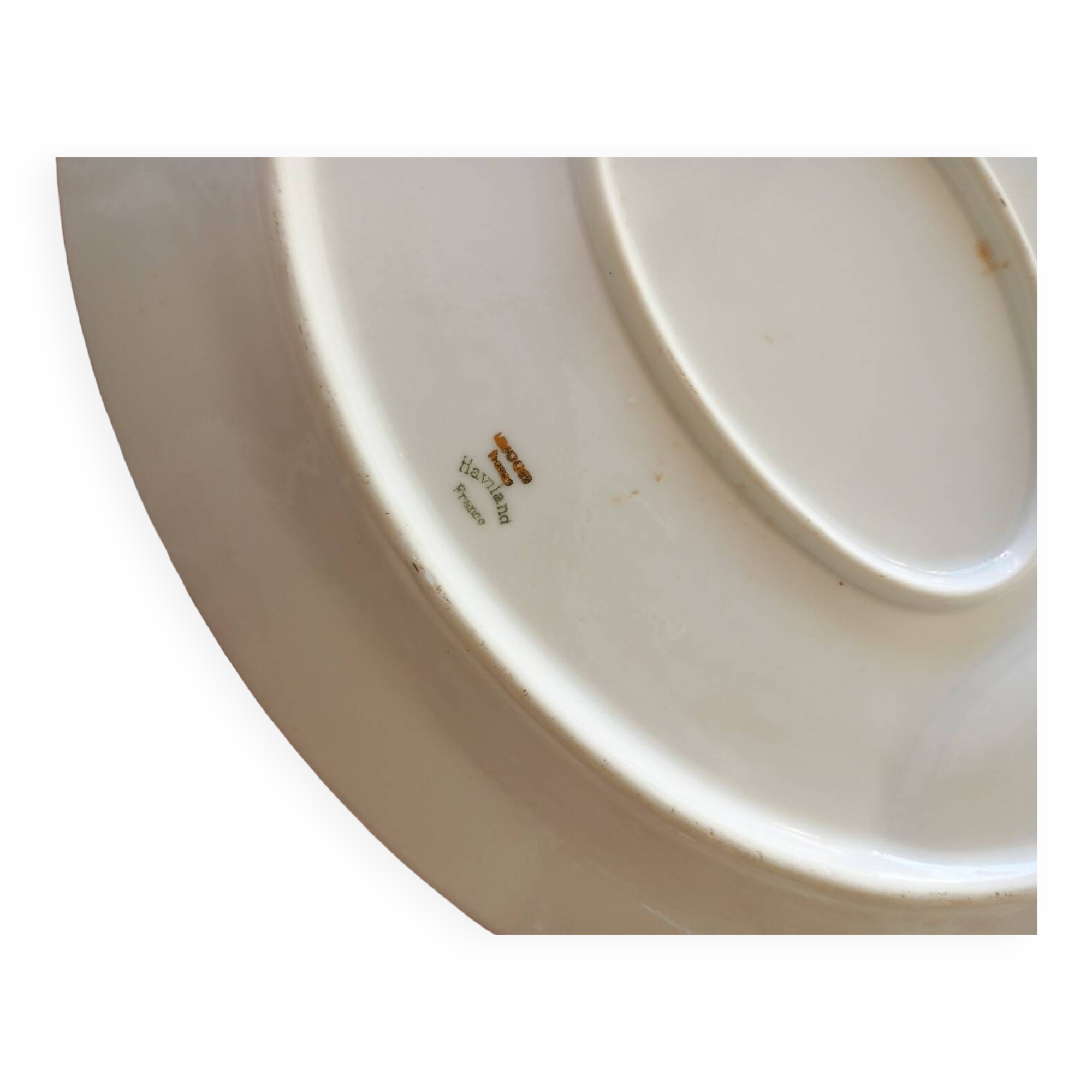 Haviland oval serving dish
