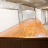 Scandinavian high enfilade 1960 solid teak