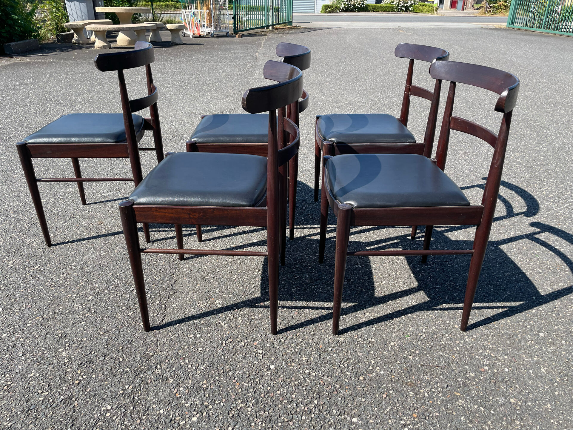 5 Scandinavian chairs from the 1960s