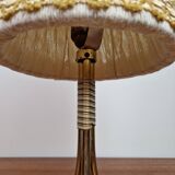 Rockabilly Brass Tripod Table Lamp, 1950s