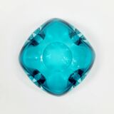Bol ou cendrier en verre de Murano attribué à Flavio Poli, Italie, années 1960